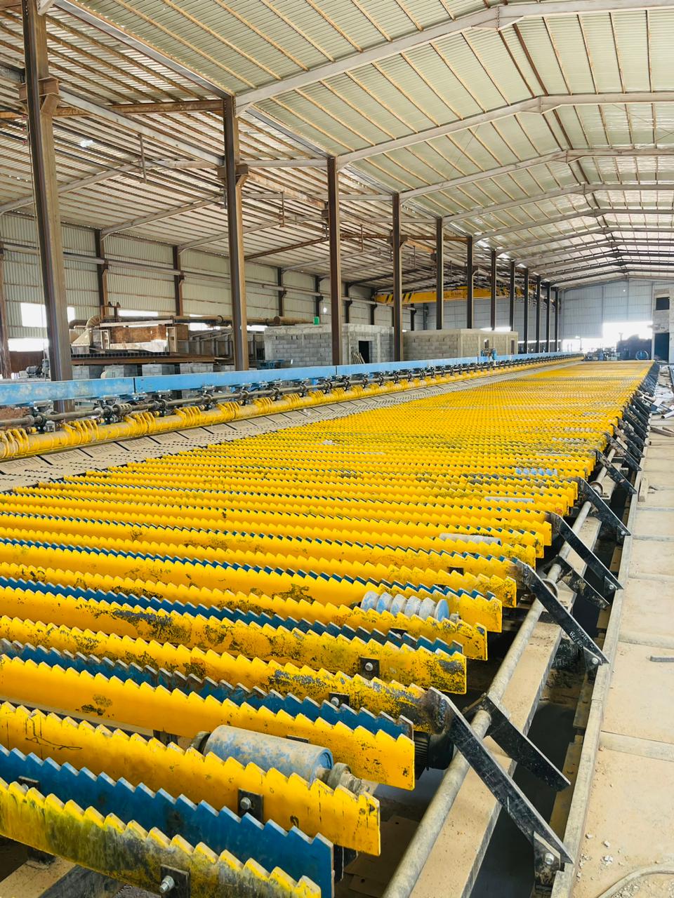 66-meter-automatic-rack-type-cooling-bed-with-chain-transfer