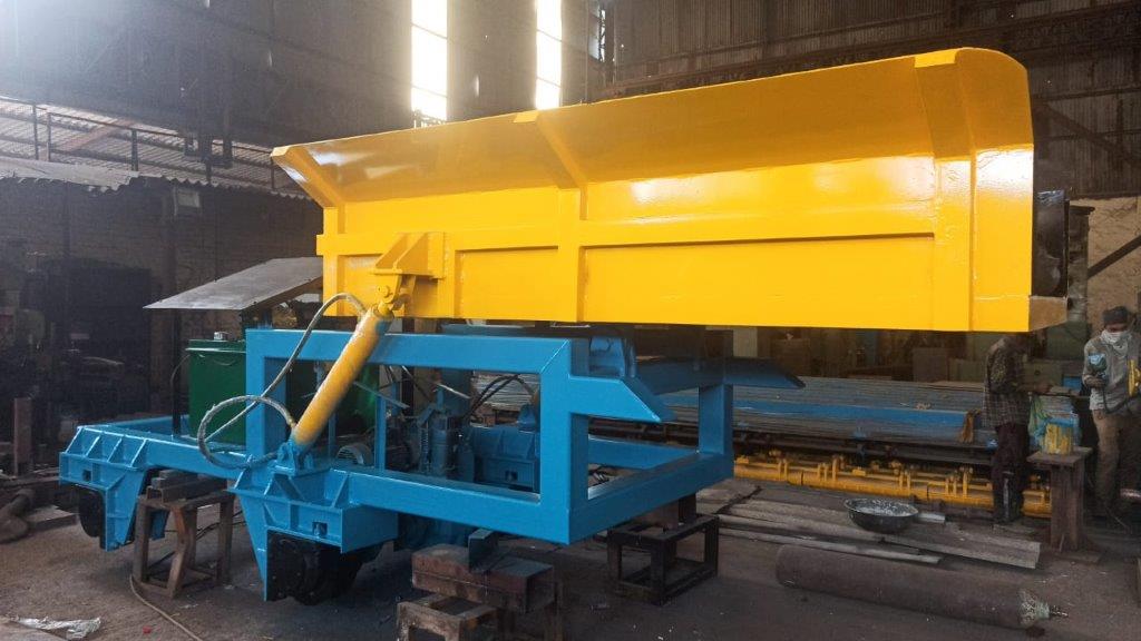 SMT-Scrap-Feeding-Hydraulic-Trolly