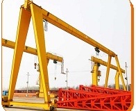 SINGLE GIRDER GANTRY CRANE